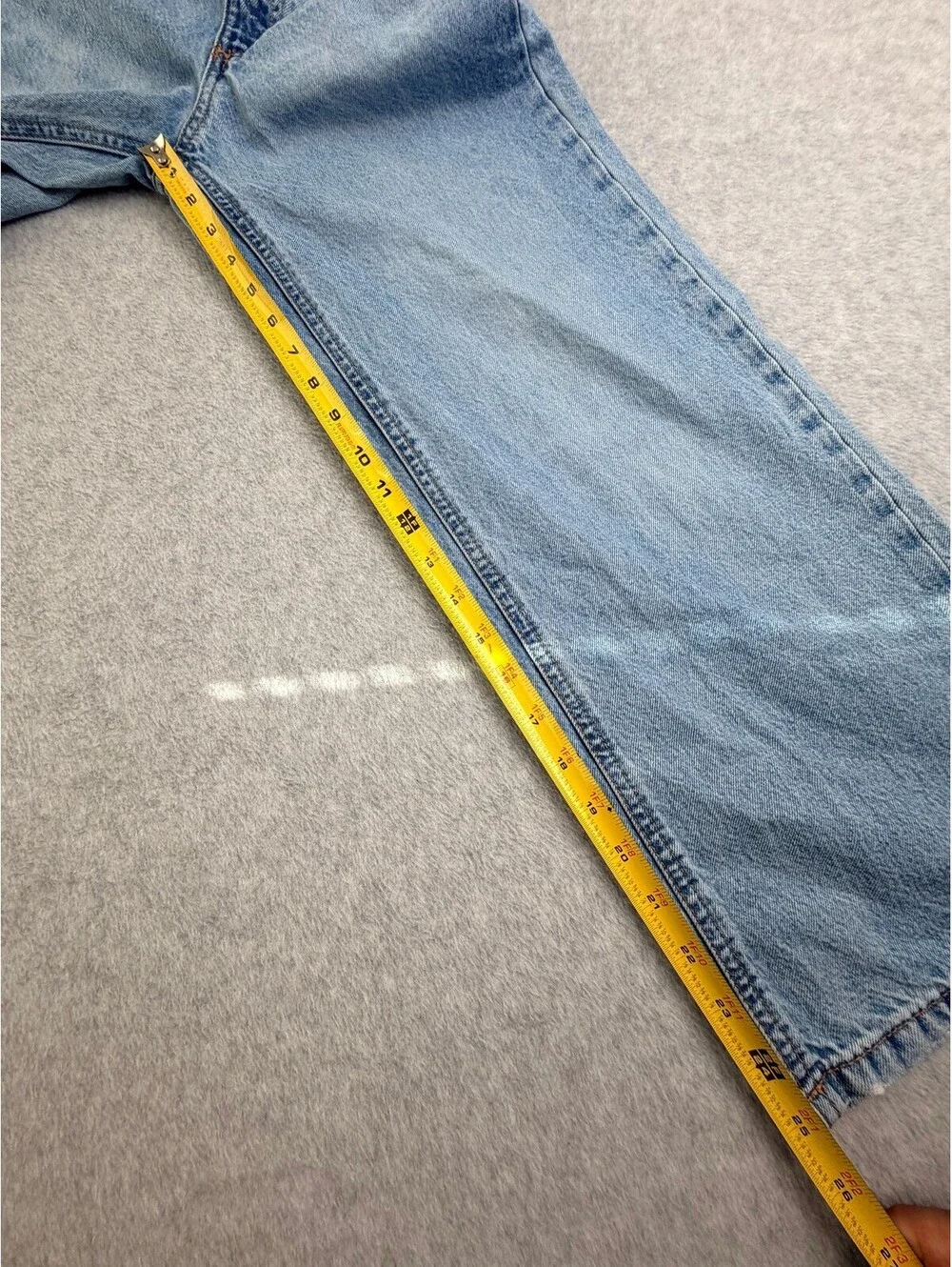 Zara Girls Wide Leg Jeans Size 11-12 Light Wash Blue Denim Youth
